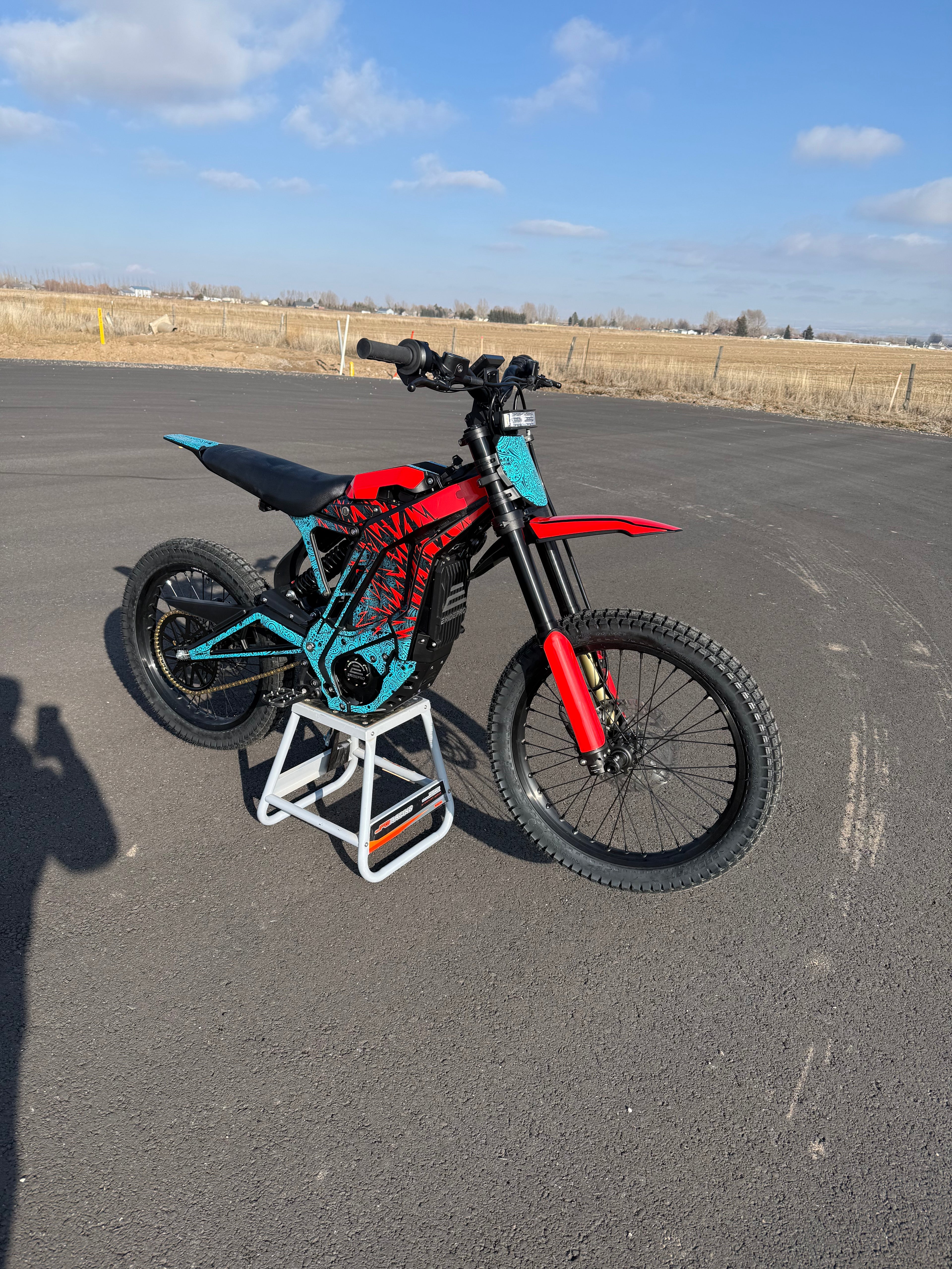 E RIDE PRO SS 3.0 Red/Teal