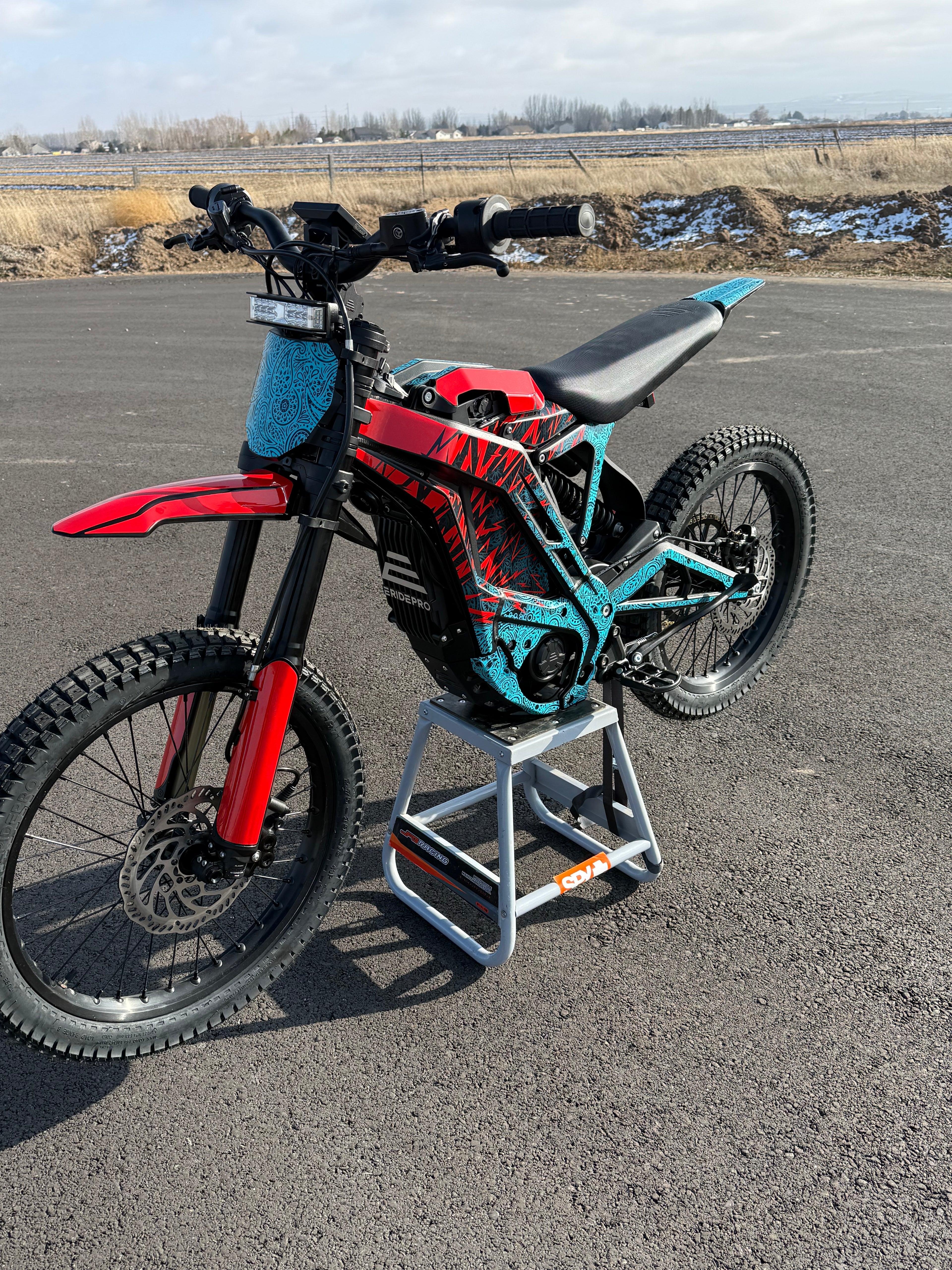 E RIDE PRO SS 3.0 Red/Teal