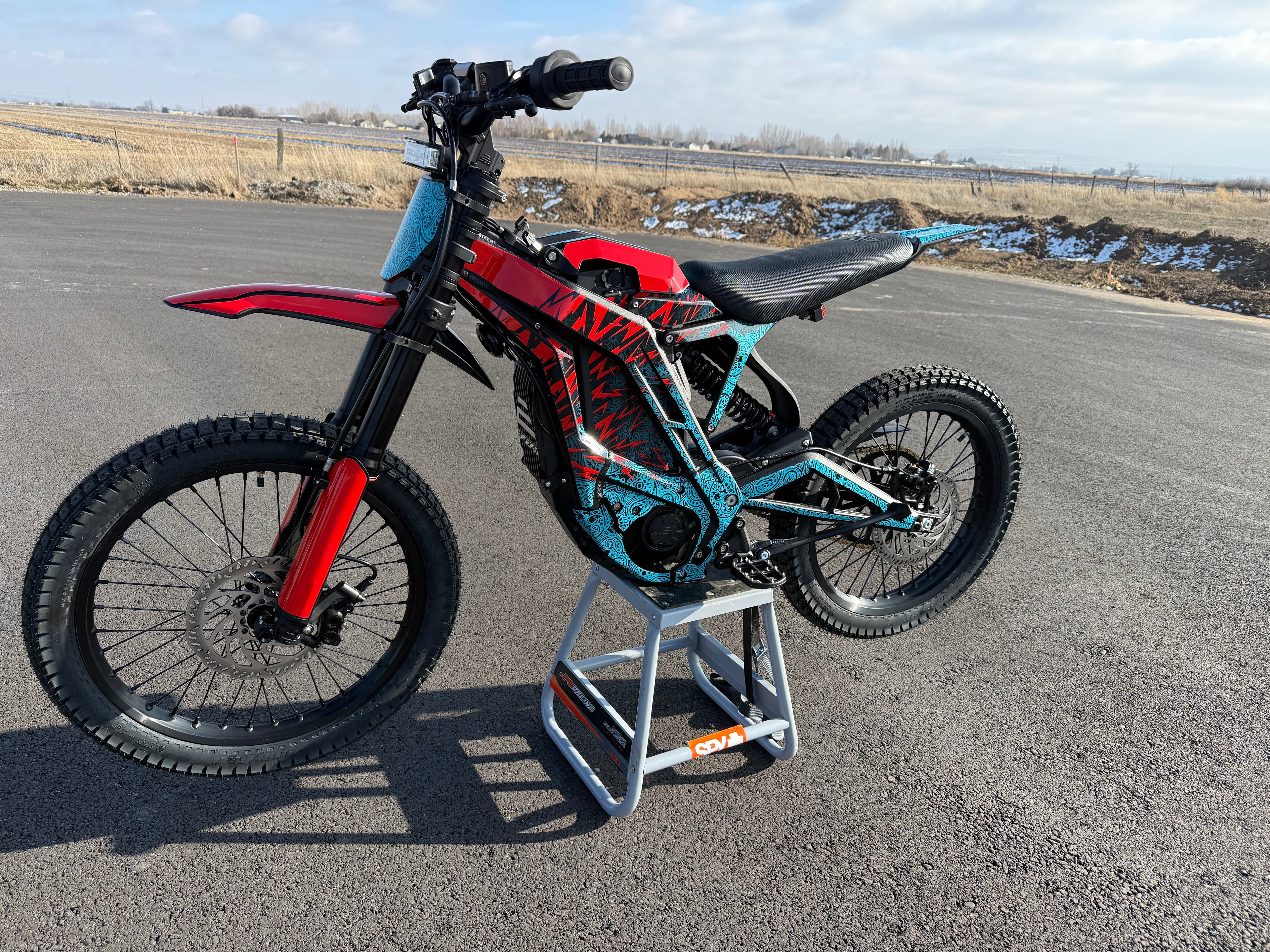 E RIDE PRO SS 3.0 Red/Teal